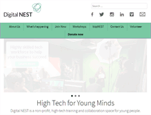 Tablet Screenshot of digitalnest.org